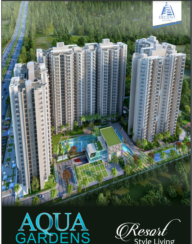 Aqua Garden - 2 BHK Flats available for sale in noida extension 